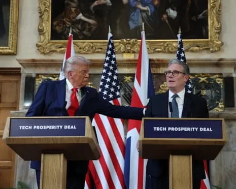 Trump's Official Trip to Britain: Glamorous Appearances, yet Little Real Impact