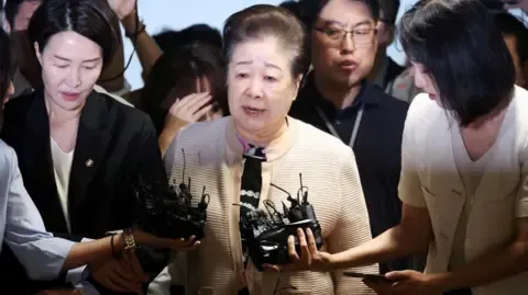 Controversial Religious Figure Rejects Gift-giving Allegations Involving Ex-South Korea President's Wife