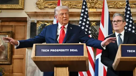 Donald Trump Proposes Starmer Could Employ Military to Secure UK Borders