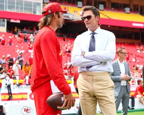 Tom Brady sparks online backlash after being spotted in Vegas sideline box